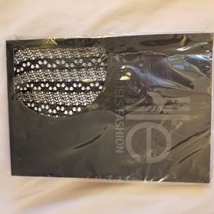 Elite New Black Textured Tights Sz M/L